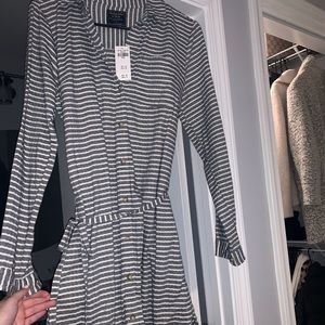 Stripped Abercrombie and Fitch dress